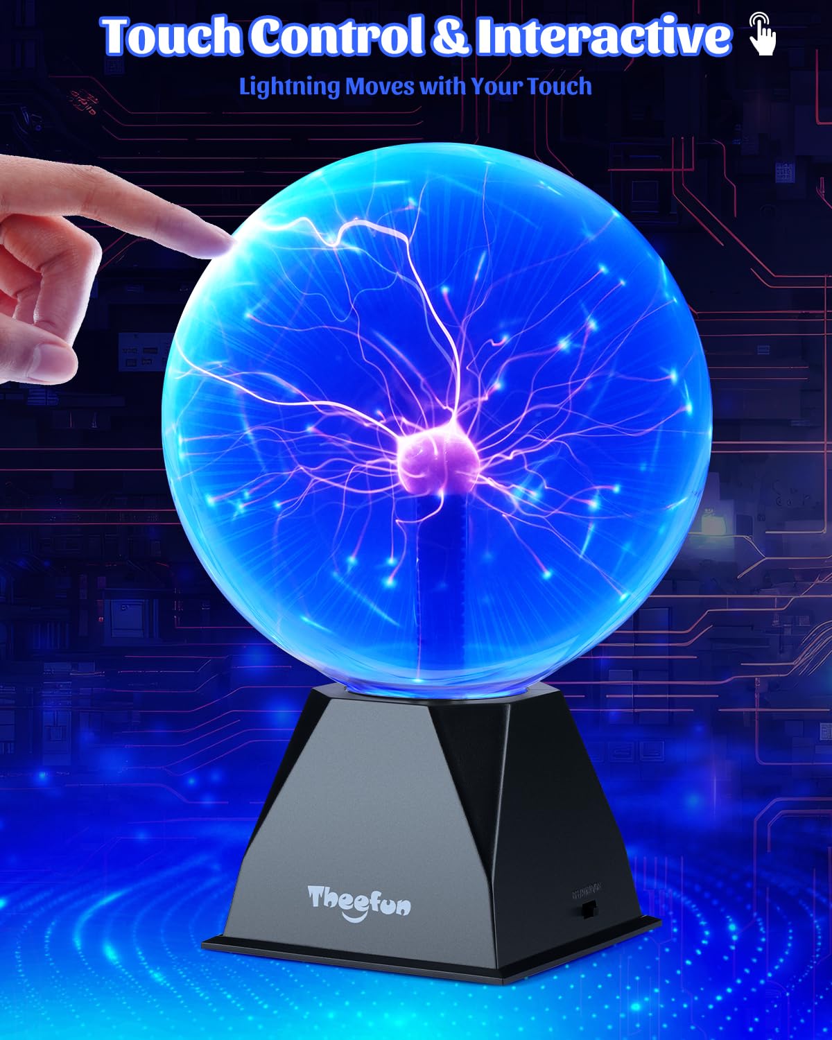 Amazon.co.jp: Theefun ブループラズマボール:8インチ プラズマ